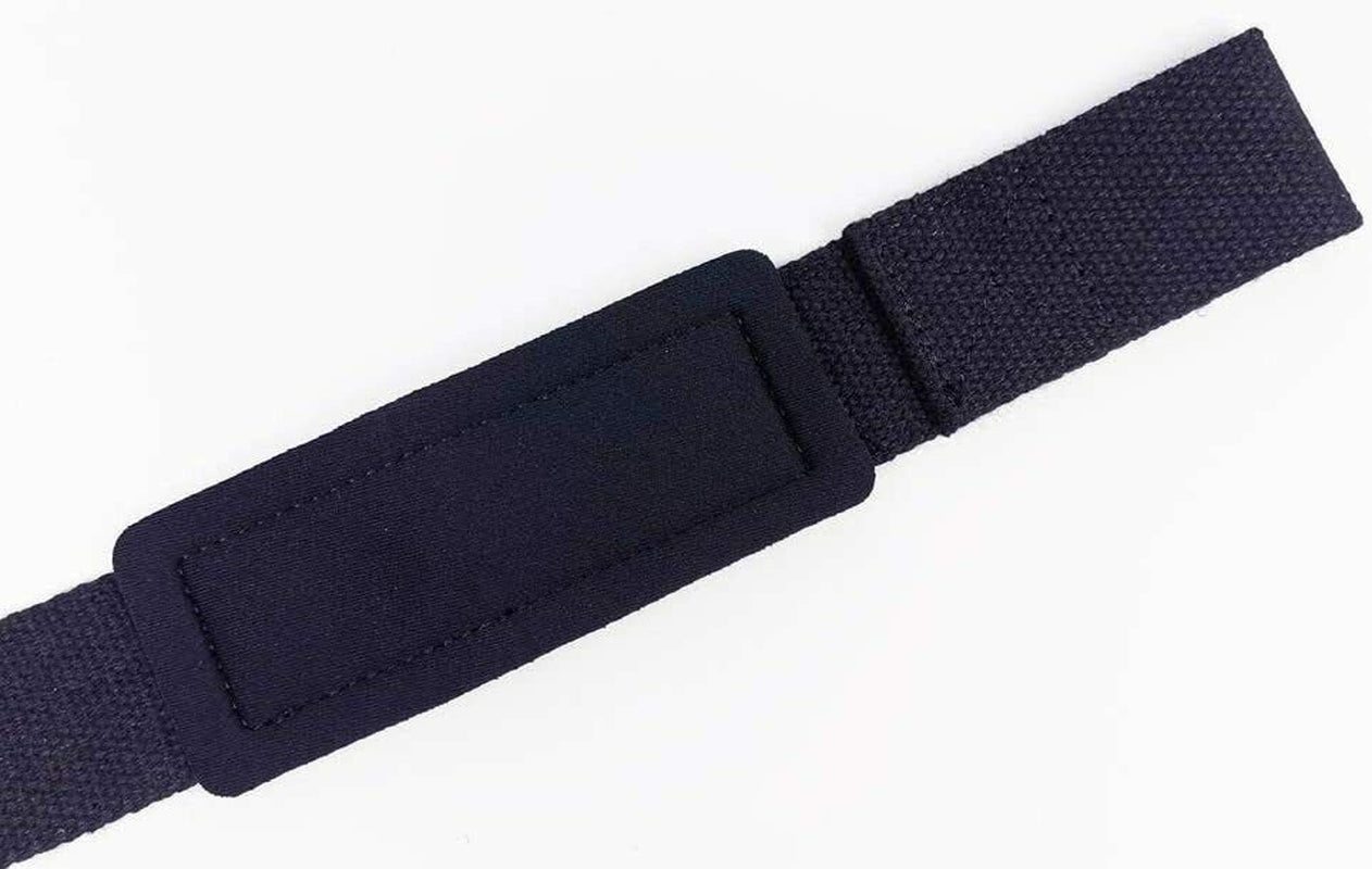 Padded Weight Lifting Training Gym Straps Hand Bar Wrist Support Wrap Black