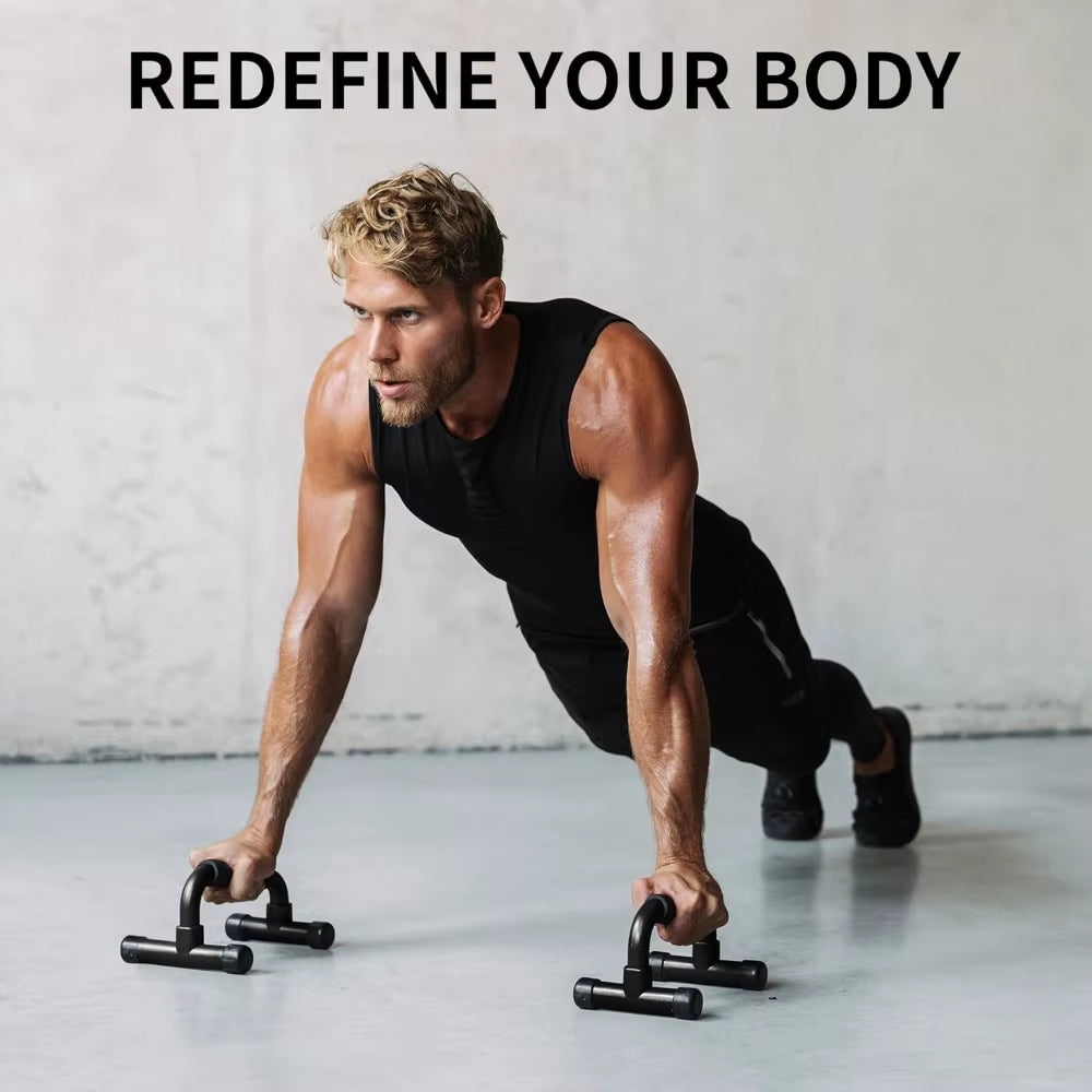 Push up Bars,5Billion Strength Training Push up Handle,Portable Calisthenics Bar for Home Gym Workout, Pushup Bar Calisthenics E